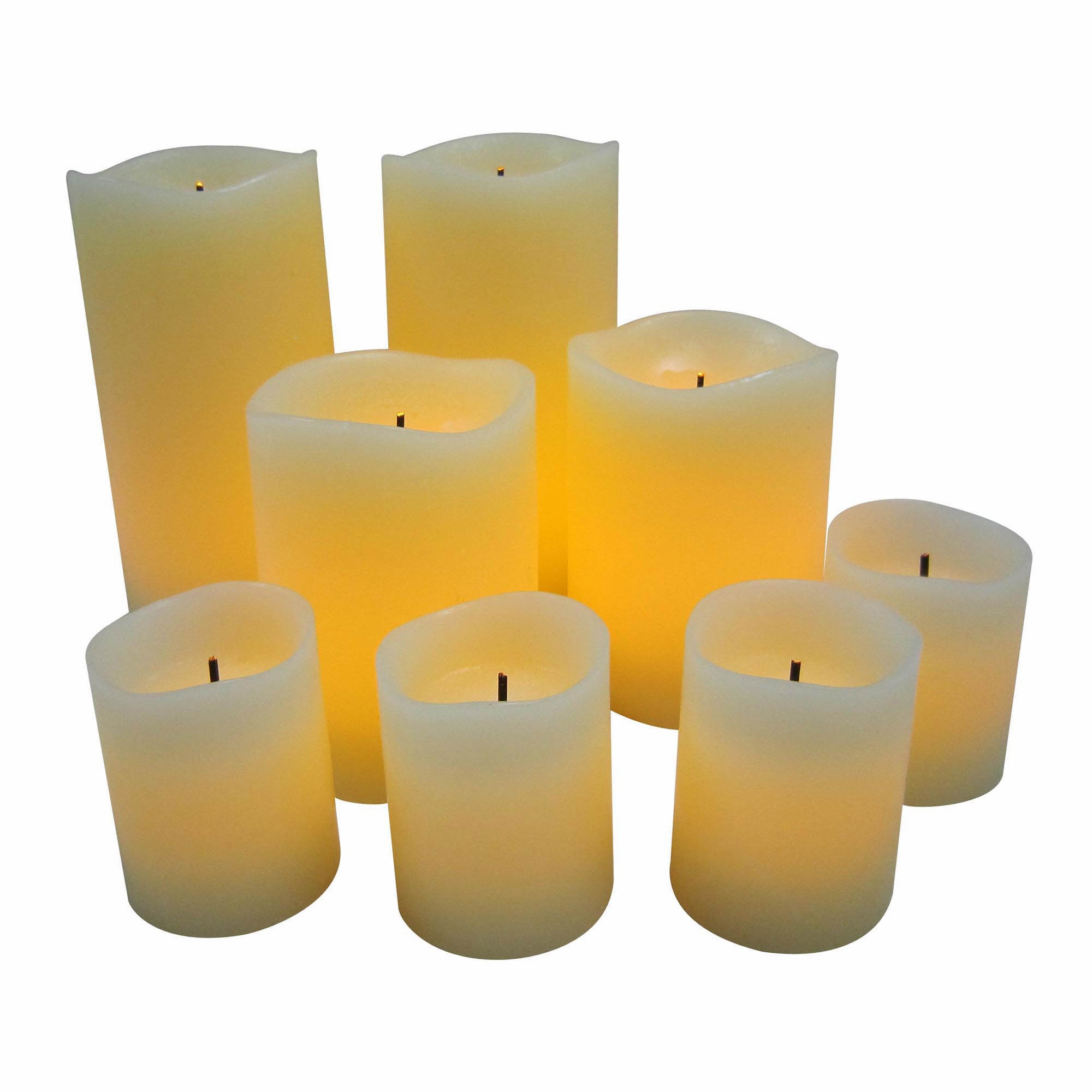 Veraflame 8pk Flameless Candle Set