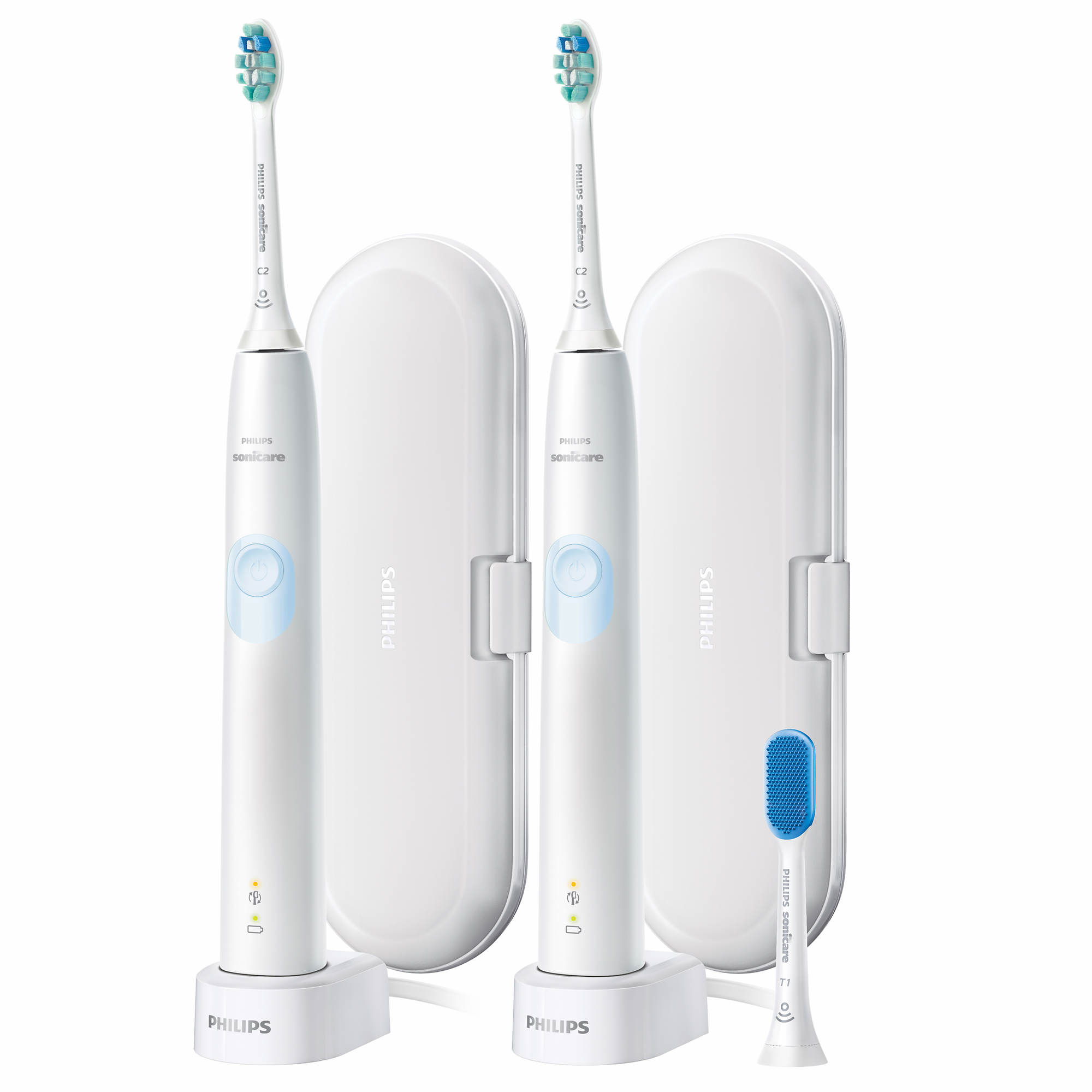 Philips Sonicare Protective Clean 4300 Plaque Control Rechargeable Toothbrush, 2 pk ...2000 x 2000