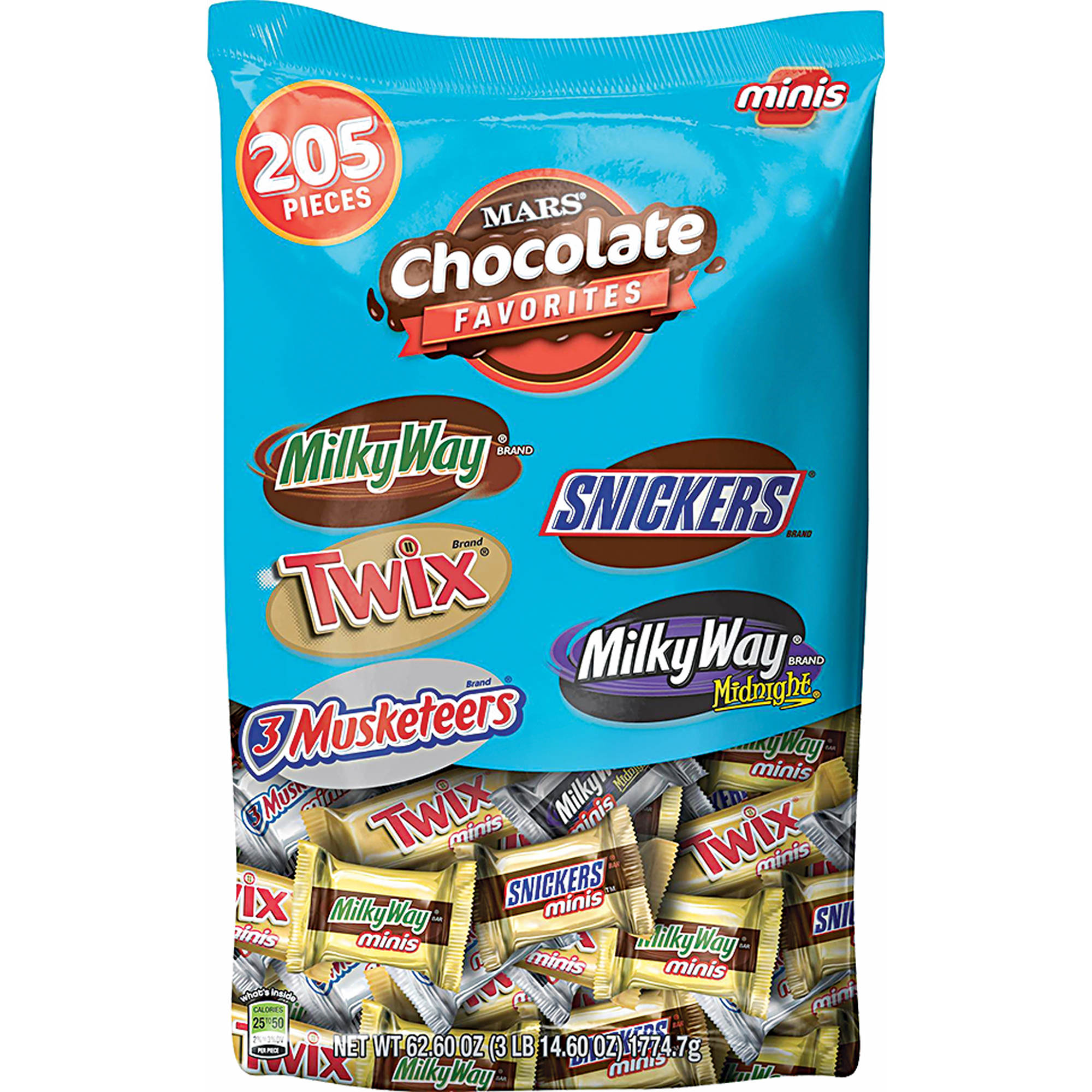 Mars Mini Chocolate Bar Mix, 52 oz. - BJ's Wholesale Club